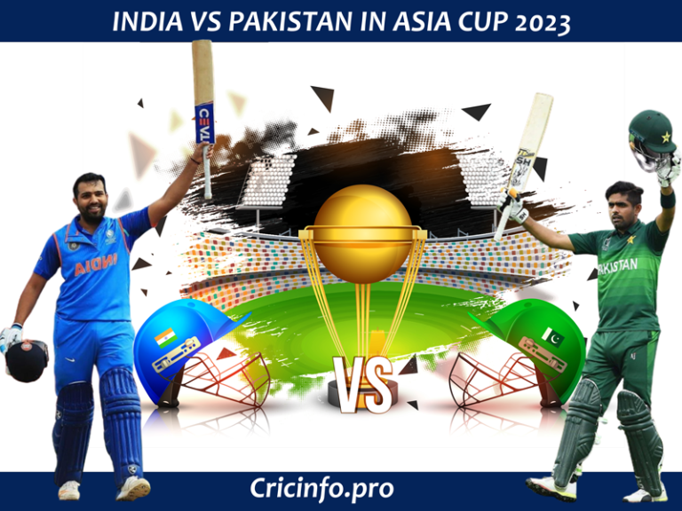 Pakistan vs India in Asia Cup 2023