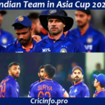Indian Squad in Asia Cup 2023