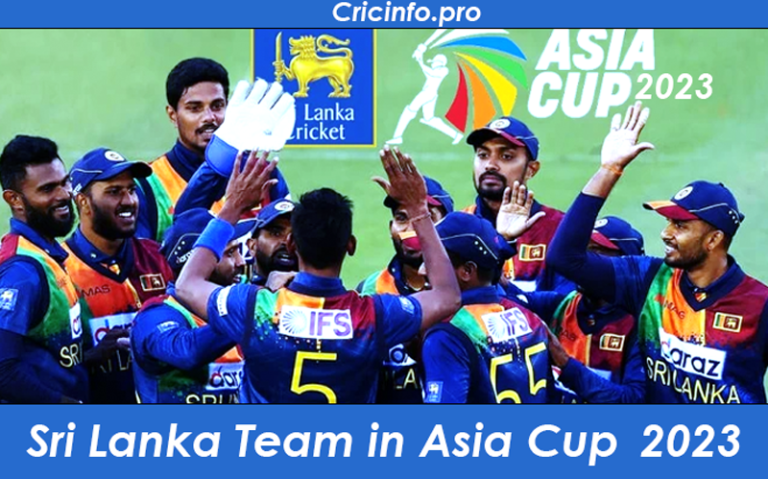 Sri Lanka Team in Asia Cup 2023
