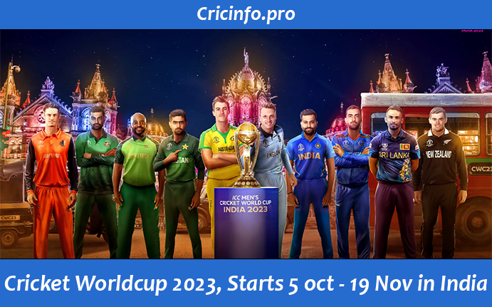 Cricket World Cup 2023, Date, Teams, Stadiums, Tickets